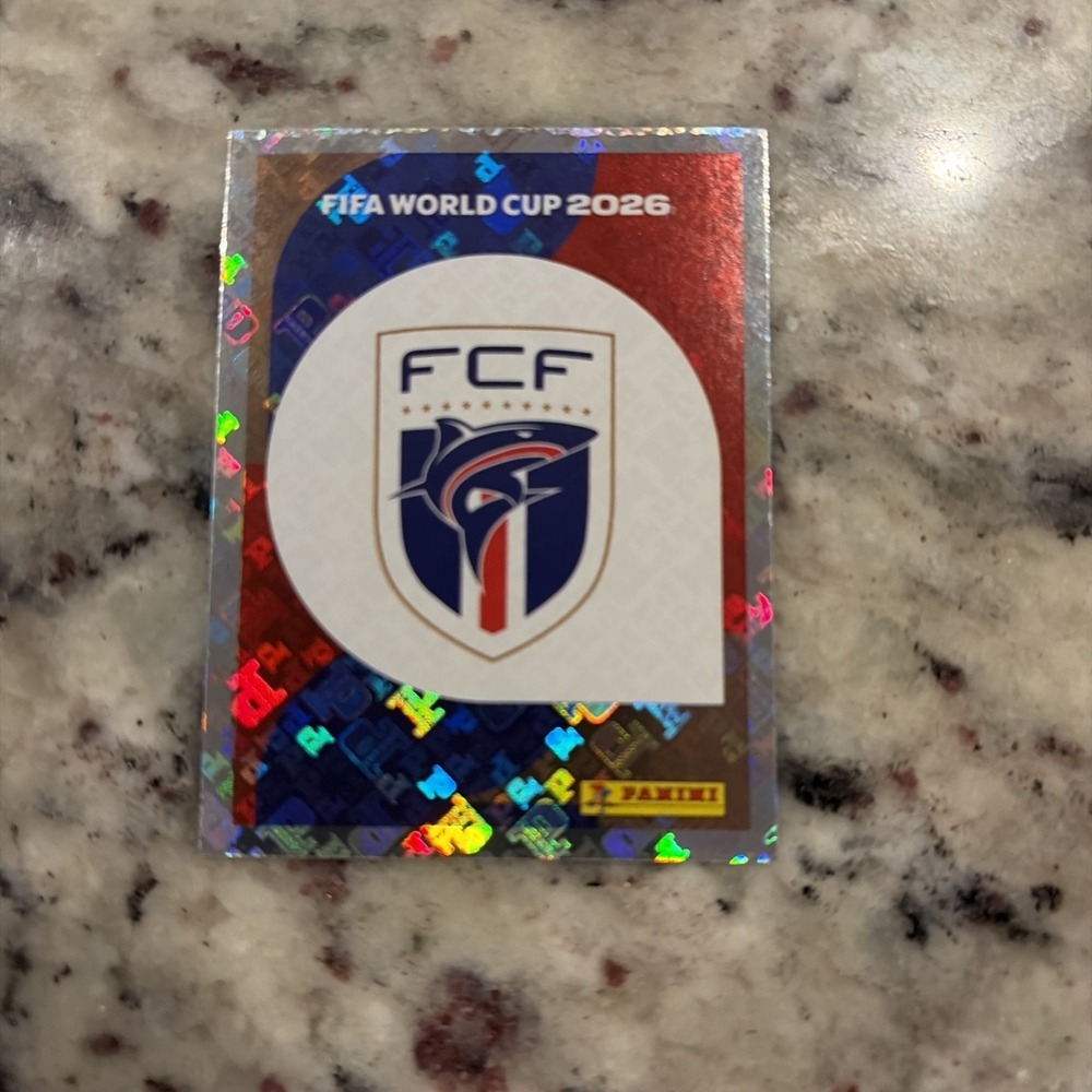 FIFA World Cup‎ 2026 Sticker Foil Cabo Verde CPV1 Emblem Crest